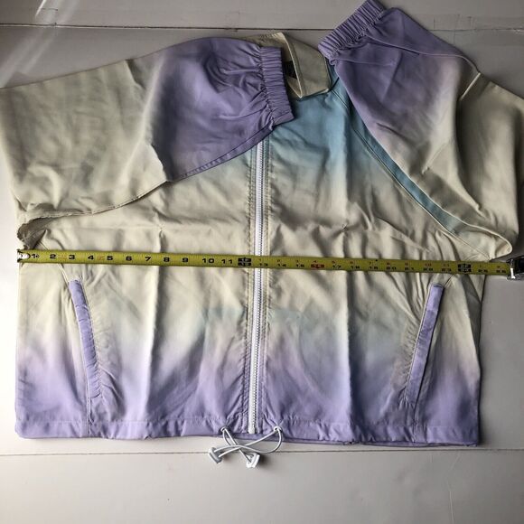 Reclaimed Vintage Tie Dye Lightweight Cropped Jacket Size 10. New - Picture 4 of 14